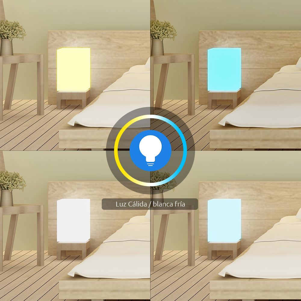 Nexxt Bombilla LED inteligente Wi-Fi 110V - A19 - NHB-W110