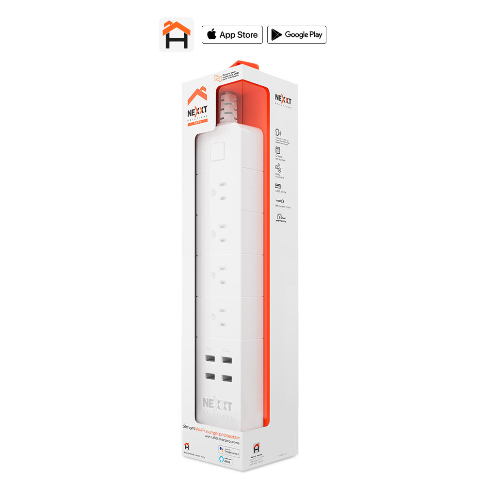Nexxt Regleta Inteligente Wi-Fi para Interior 110V