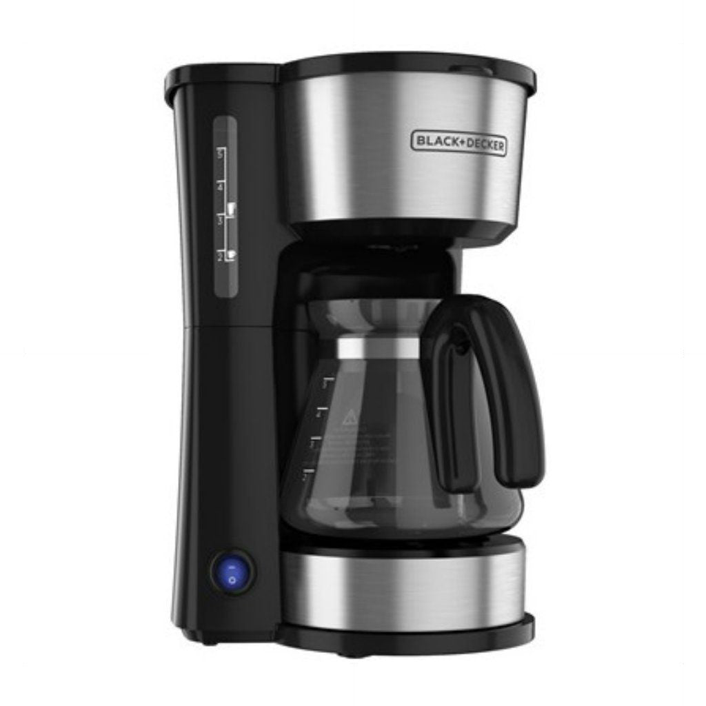 Black + Decker Cafetera 5 Tazas 4 en 1 CM0755S-MX