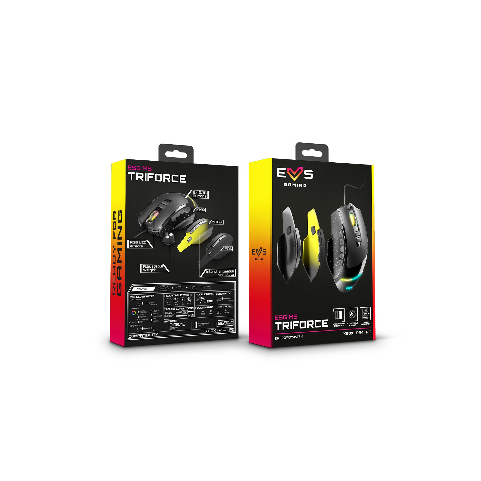 Energy Sistem Gaming Mouse ESG M5 Triforce