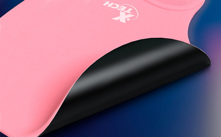 Xtech Mouse Pad con Almohadilla de Muñeca Rosado XTA-530