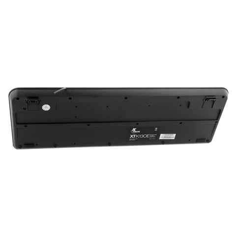 Xtech Teclado Multimedia USB en Inglés, XTK-130E