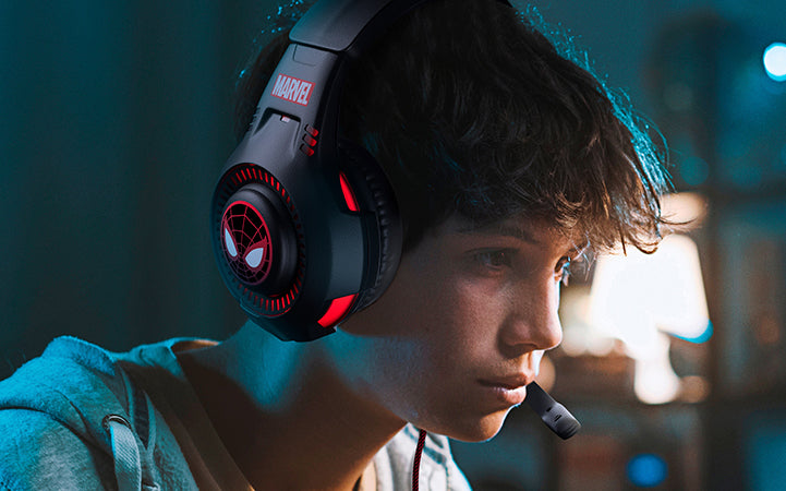 Xtech Audífonos Alámbricos de Diadema Spider Man